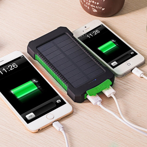 Waterproof  Solar Power Cell Phone Charger